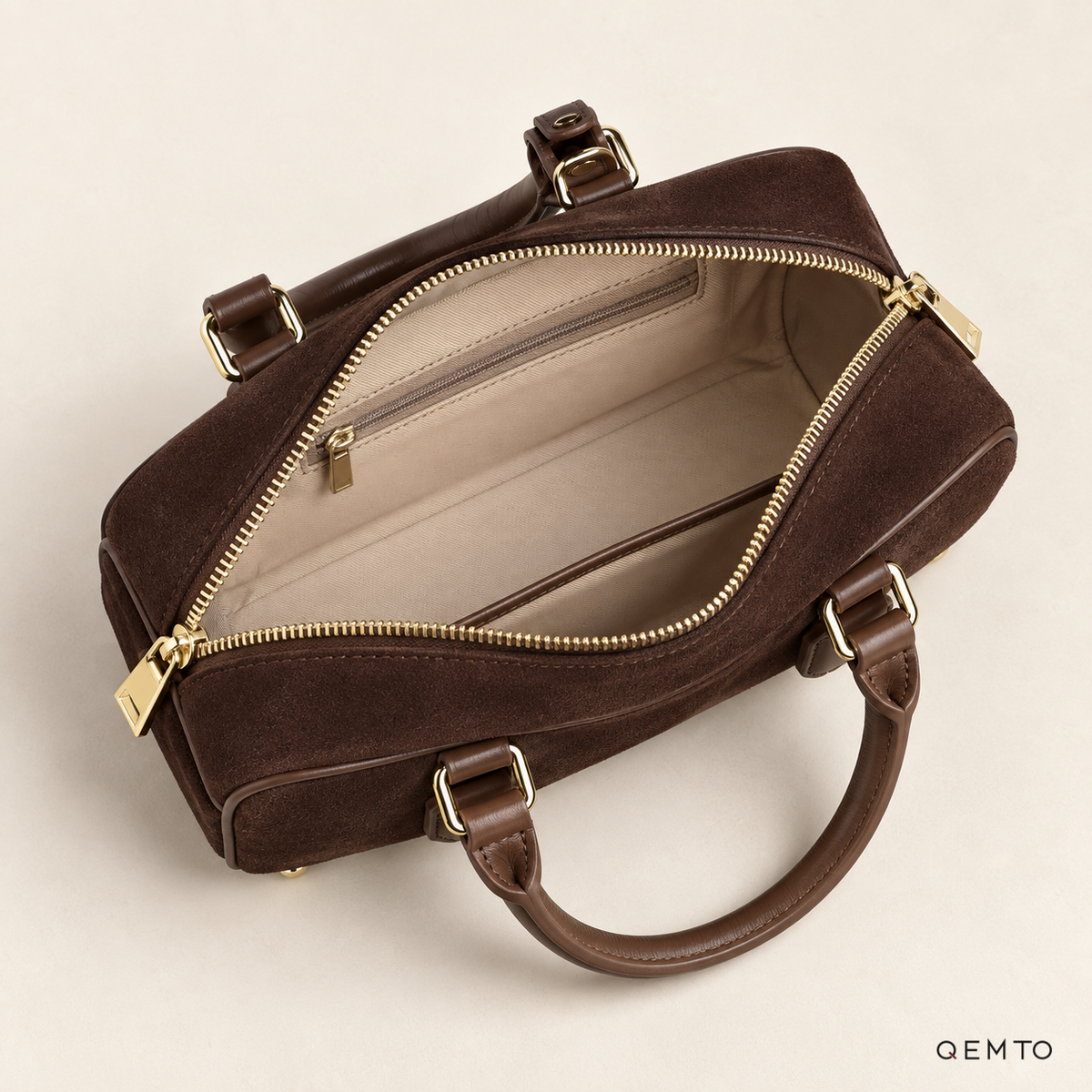QEMTO Romy Bowling Bag interior view